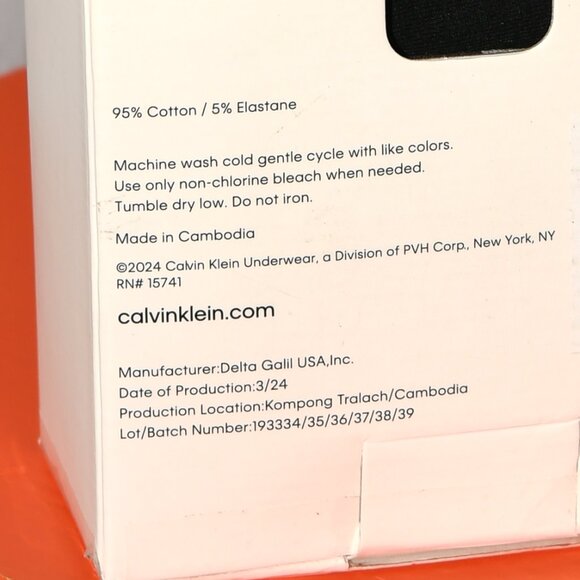 Boys Boxer Briefs Cotton Stretch Tag-Free,6 Pack ,Calvin Klein - Picture 3 of 4